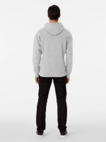 Blank black or any color, classic no print design Pullover Grey Hoodie