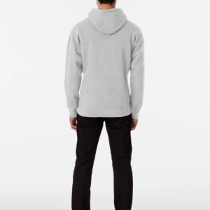 Blank black or any color, classic no print design Pullover Grey Hoodie