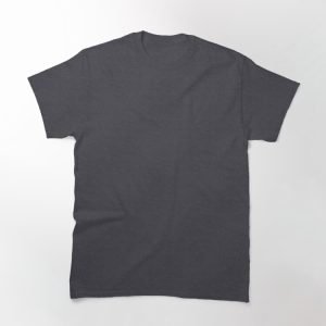Plain T Shirt Denim Heather
