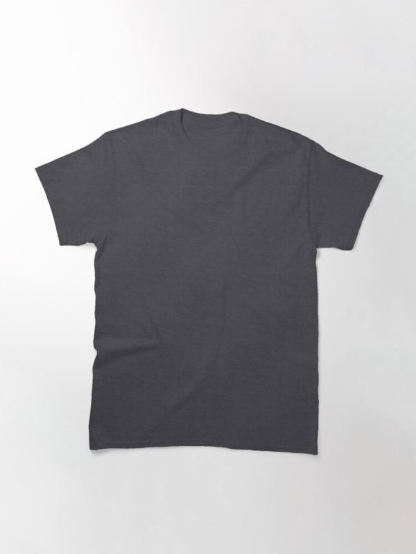 Plain T Shirt Denim Heather