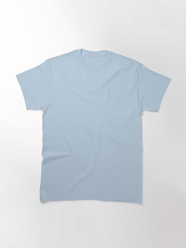 Plain T Shirt Light Blue